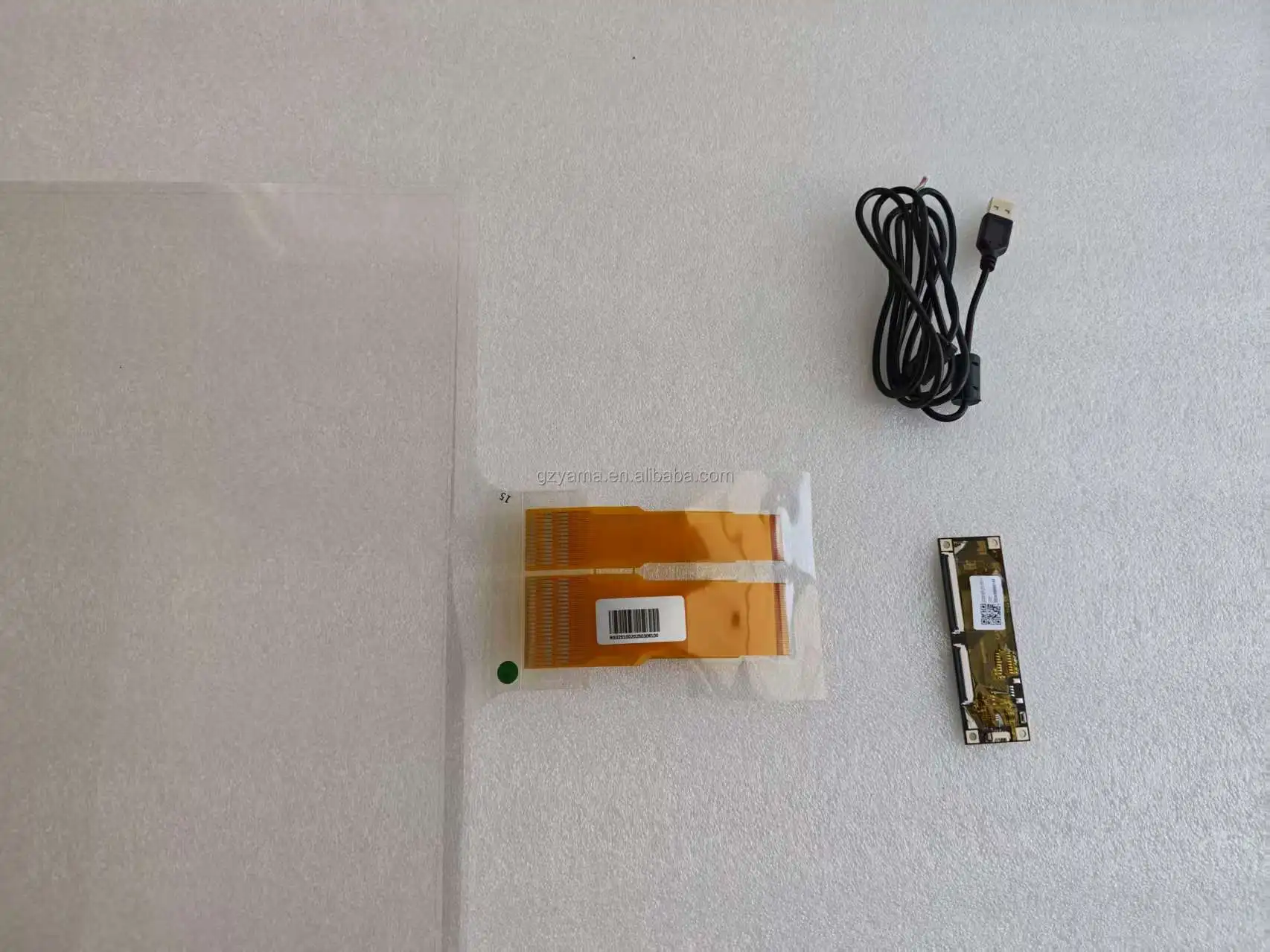 컨트롤 보드 USB 케이블이 포함된 멀티 터치 인터랙티브 투명 터치 필름