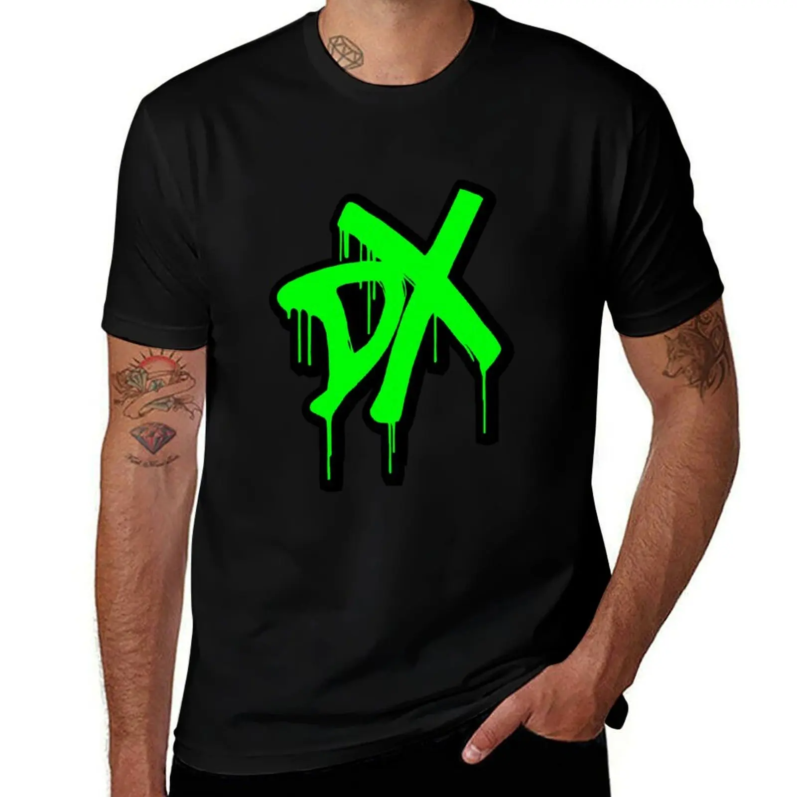 

DX (d generation x) T-Shirt tshirts personalised quick-drying summer tops man clothes mens shirts graphic tee