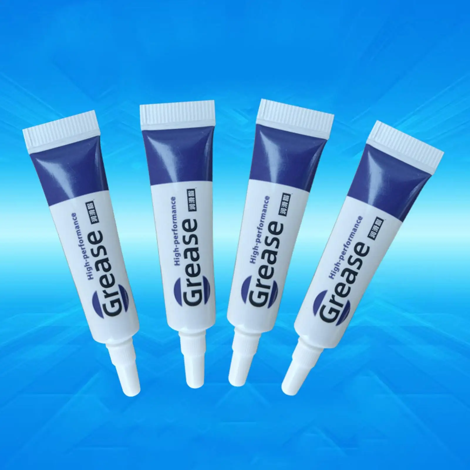 10pcs Car Gear Valves Chain Repair Maintenance Lithium Grease Tools Waterproof Food Grade Silicone Lubricant Grease Equipment