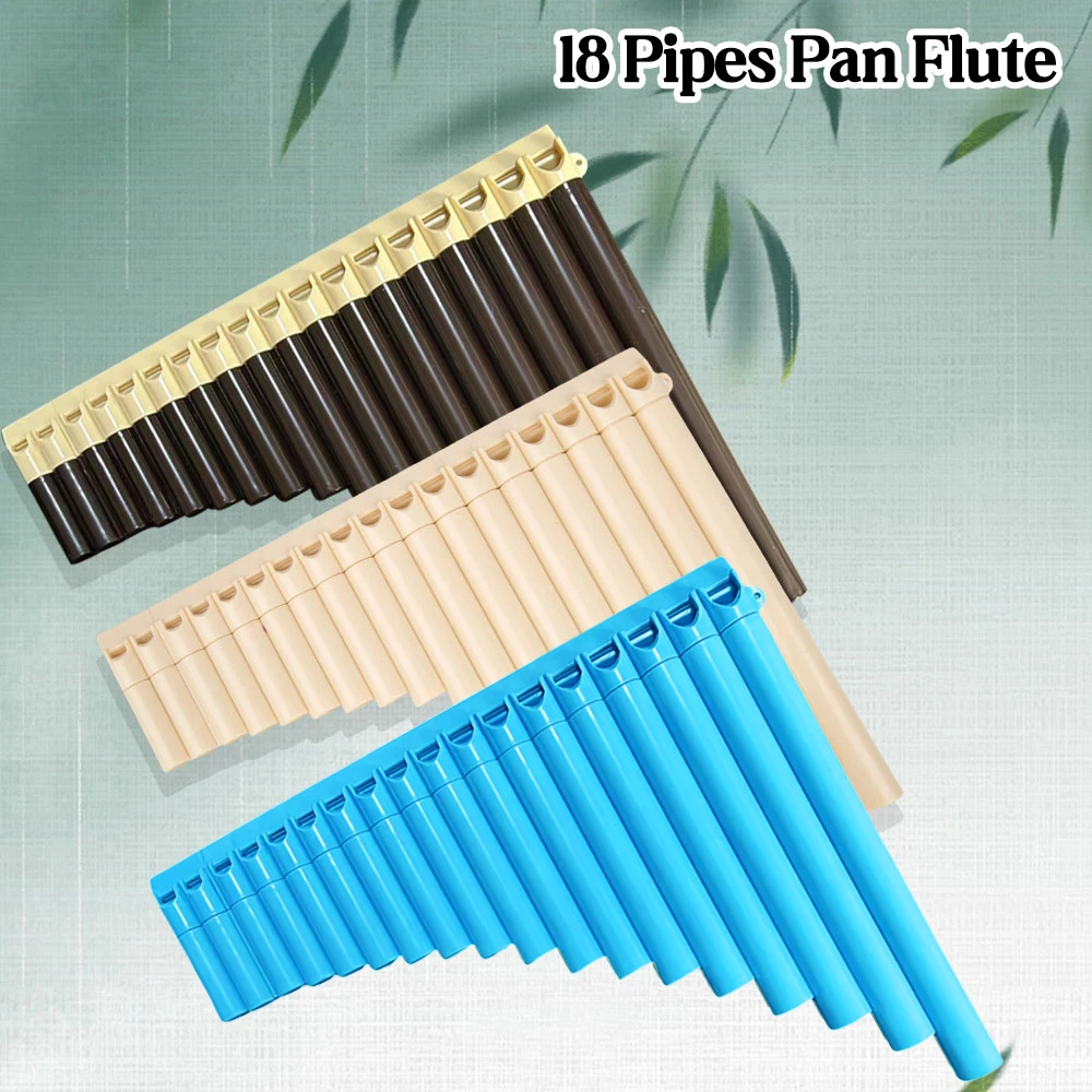 Tubos de instrumentos de flauta de Pan, llave de flauta de Pan C para principiantes, instrumento Musical para practicar y actuaciones