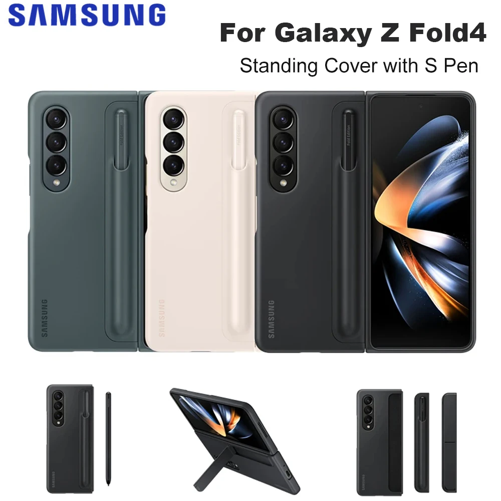 

Чехол для Samsung Galaxy Z Fold 4 с подставкой и держателем для ручек