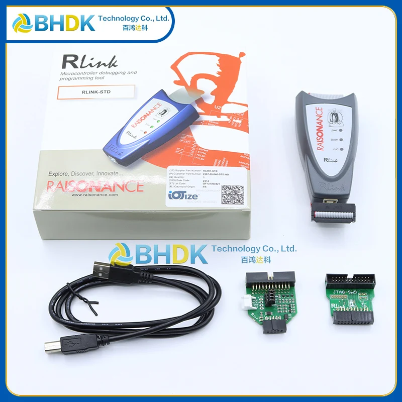 For RLINK-STD RLink Standard In Circuit Debugger Programmer For STM32 STM8 ST7 STR7 STR9