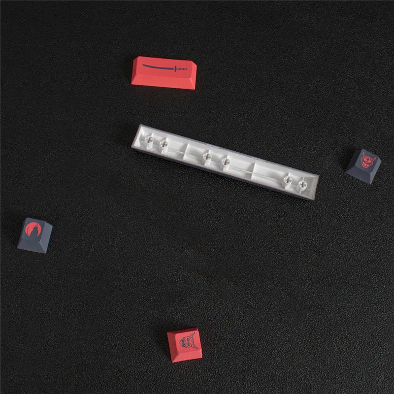 GMK Bushido Keycaps Cherry Profile  PBT 23/129 Keys DYE-Sub Mechanical Keyboard Keycap For MX Switch With 6.25U Space Bar