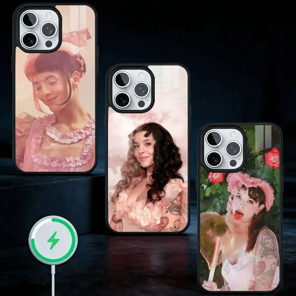 

Singer Melanie Martinez Phone Case For iPhone17,16,15,14,13 Plus,Pro Max Magnetic For Magsafe Wireless Charging