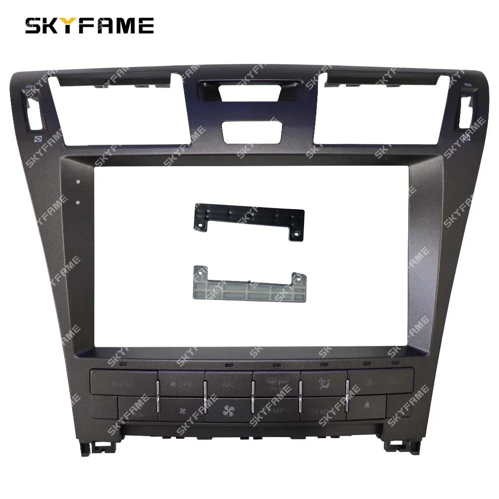 SKYFAME Car Frame Fascia Adapter Canbus Box Decoder Android Radio Dash Fitting Panel Kit For Lexus LS460 LS600