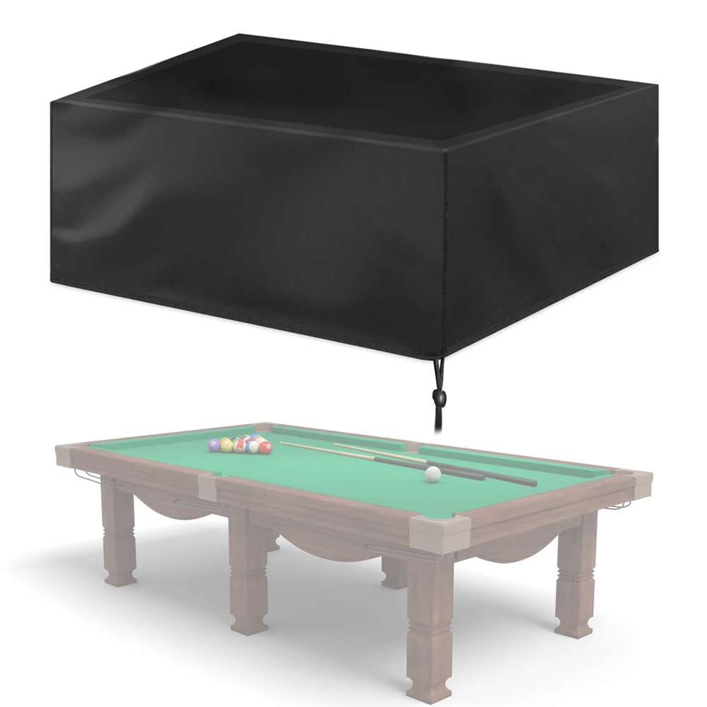 

9ft Waterproof Billiard Table Cover Folding Pool Table Cover Dustproof Cover Moisture Resistant Durable Furniture Protection