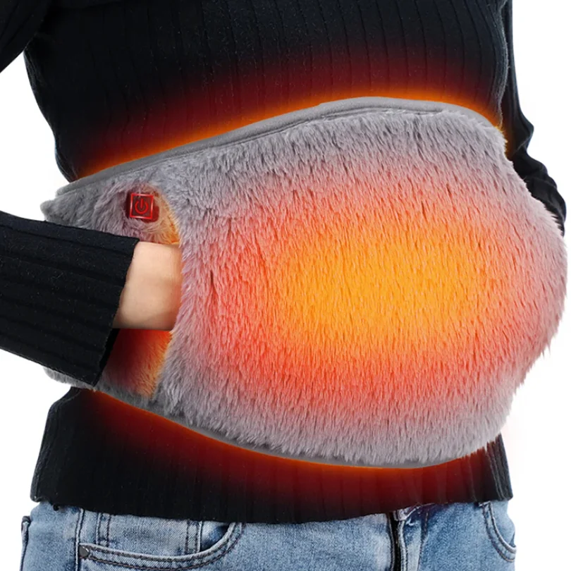 

Waist Warmer Uterus Warming Belt Electric Heated Cold Protection Artifact Graphene Hand Heating USB Charging Abdominal Massager