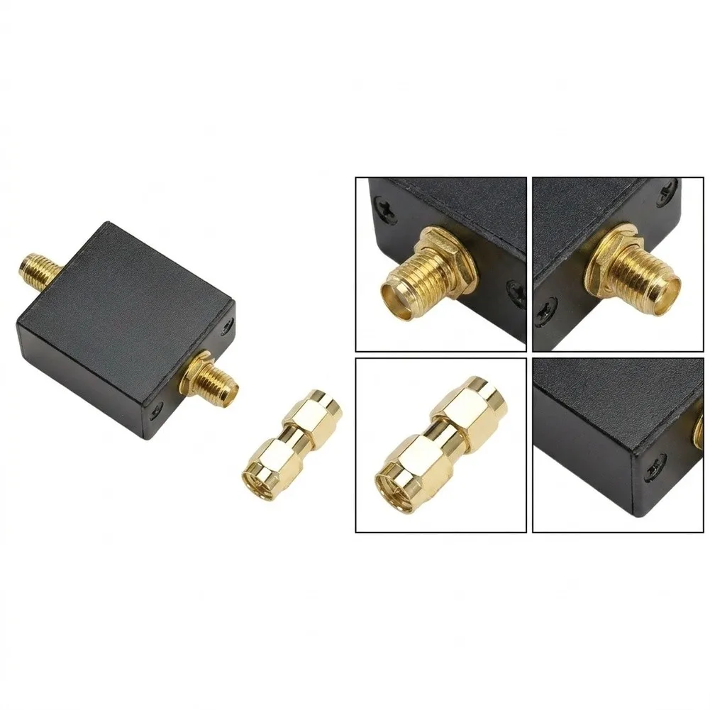 HF Reception Booster High Pass Filter For Clear Shortwave Listening Black Anodized Aluminum Effective Signal Filtering