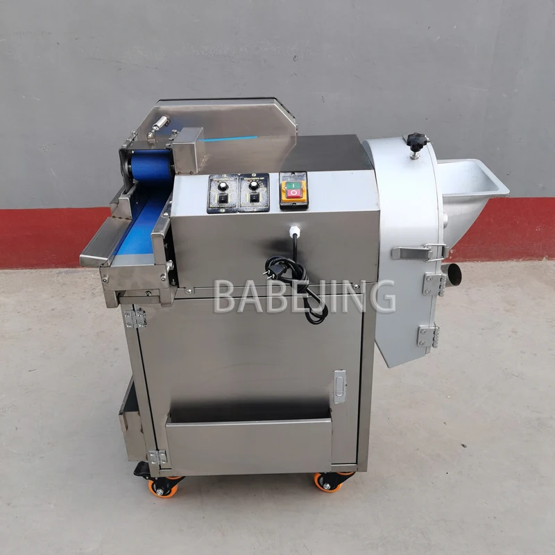 

BABEJING Q120 Овощерезка из нержавеющей стали Электрическая слайсер Коммерческий картофель и редис