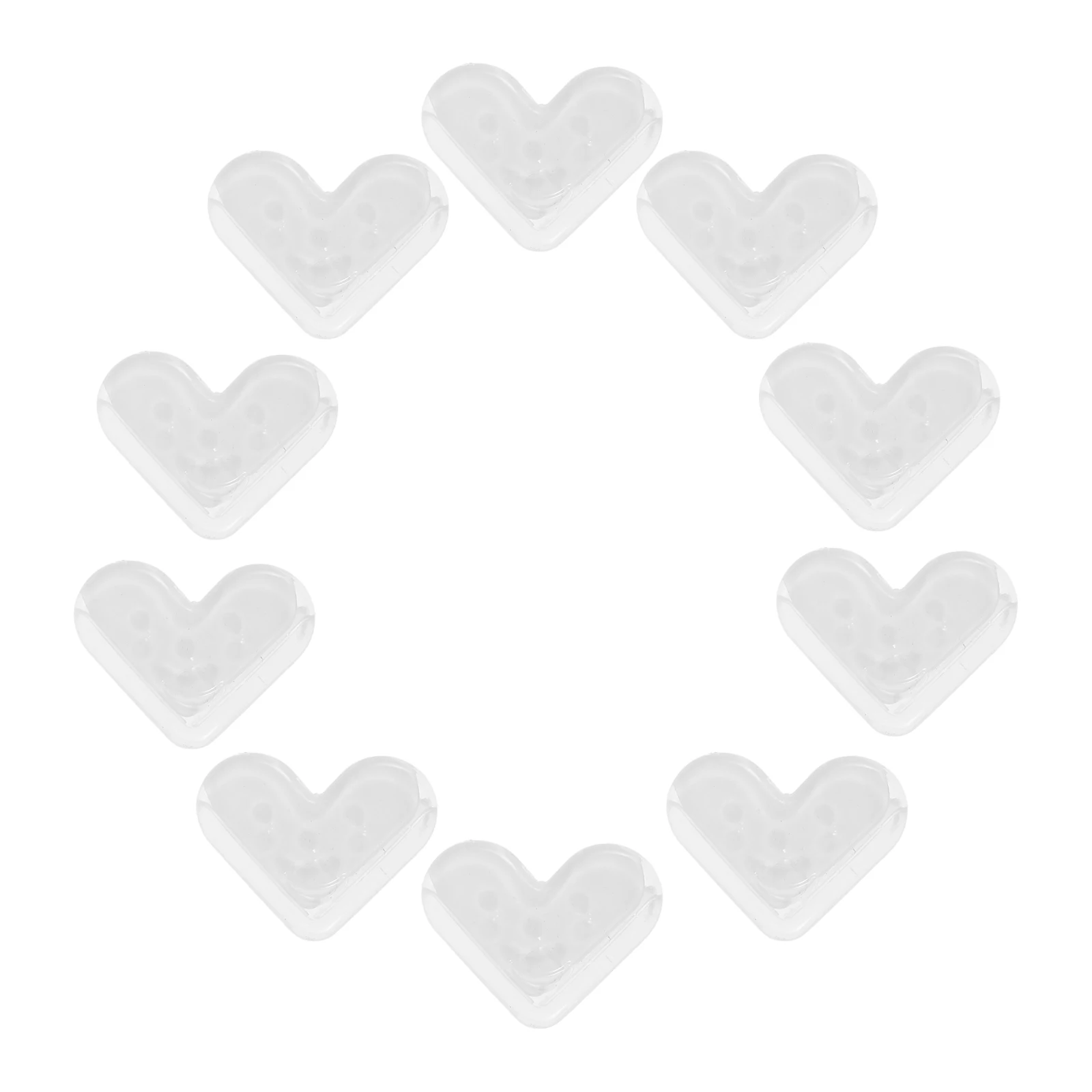 

10pcs Table Corner Protectors Corner Protectors Furniture Guards Child Safety Silicone Thickened Cover Home Legs