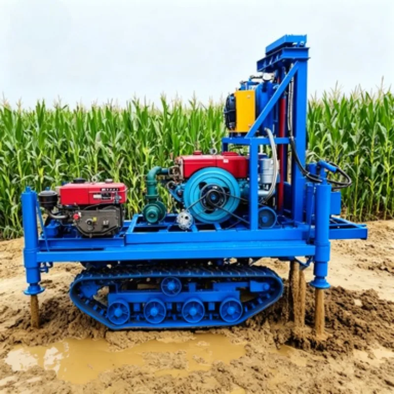 

High Quality Water Well Drilling Rig Deep Well Open Pit Drilling Rig 200m-250m Factory Direct Sales