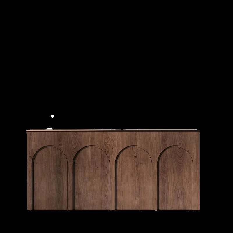 Durable And Good Looking Custom Color Wooden Standard Size Reception Desk Office Reception Outpatient