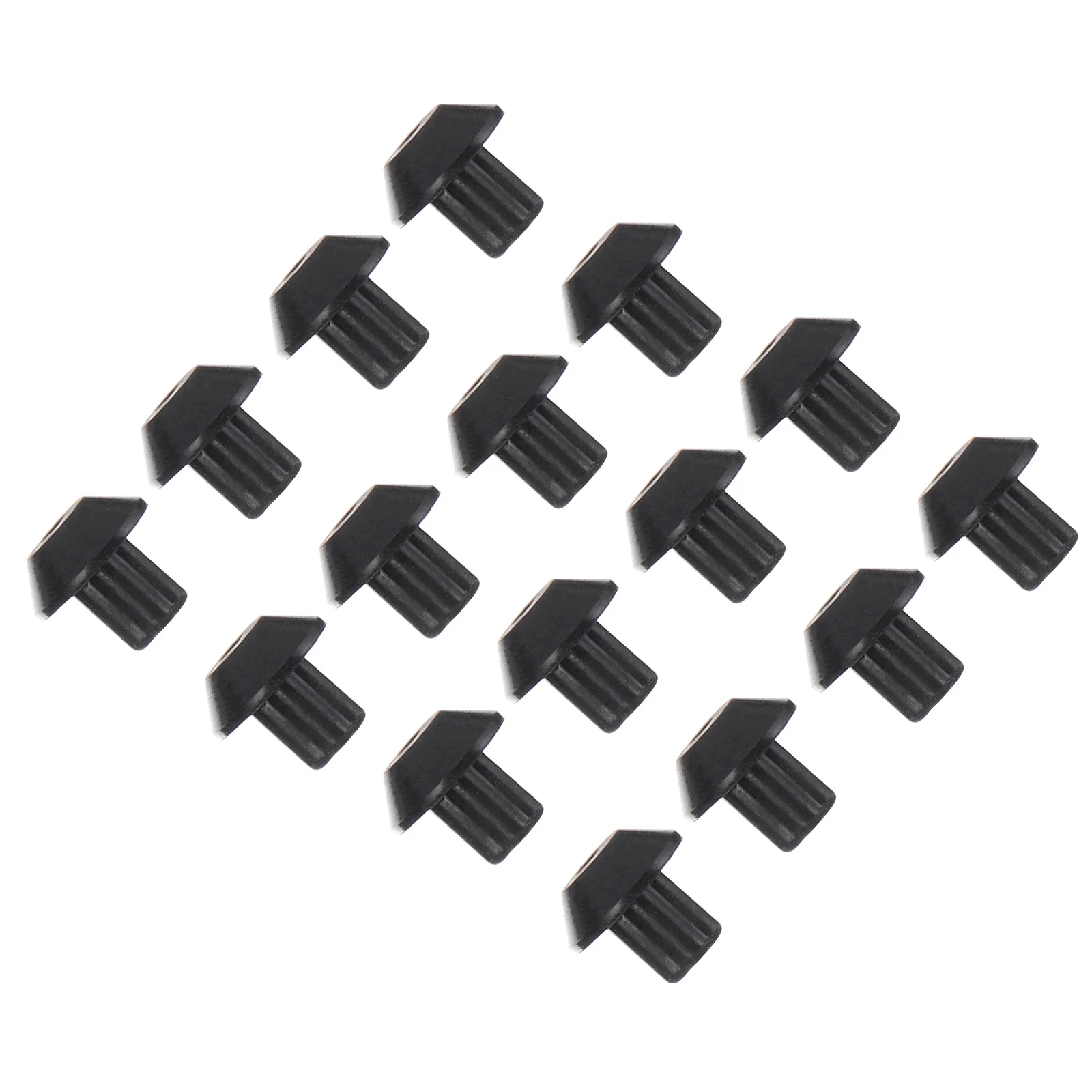 

48Pcs Gas Range Burner Grate Feet Rubber Foot Leveling Cooktop Prevent Tilt and Scratch Stove Accessory Rubber Grate Feet