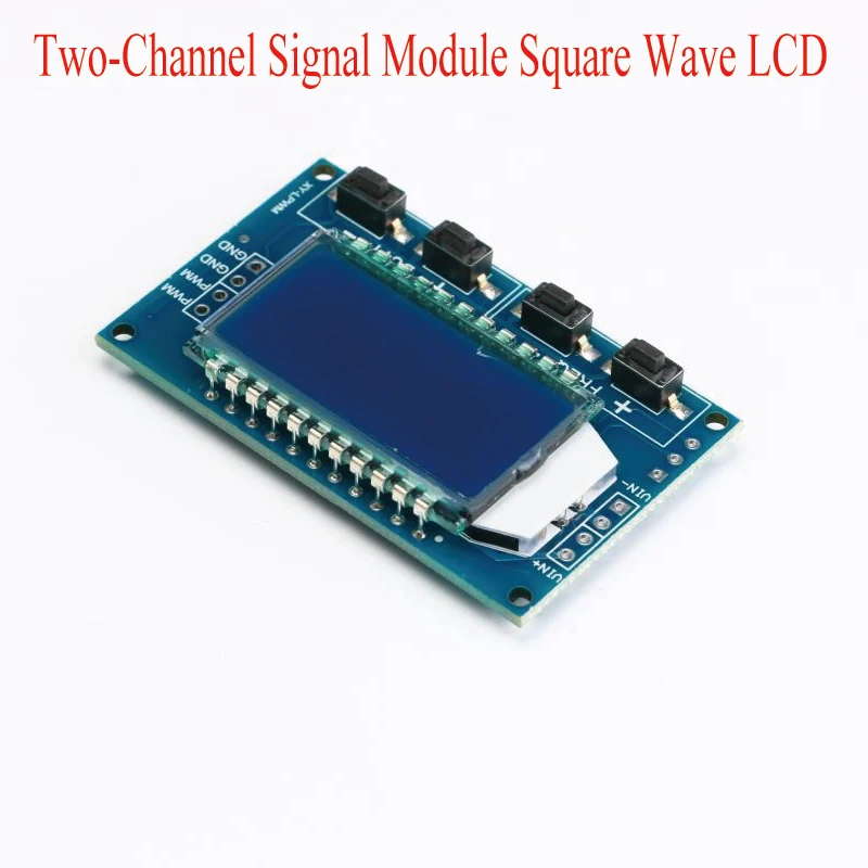 PWM Signal Generator Module 1Hz-150Khz Adjustable PWM Pulse Frequency Function Generator Duty Cycle TTL LCD Display 5V XY-LPWM