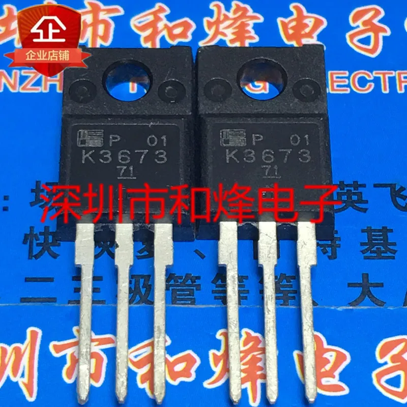 Original 5pcs/ 2SK3673 K3673  TO-220F 700V 10A