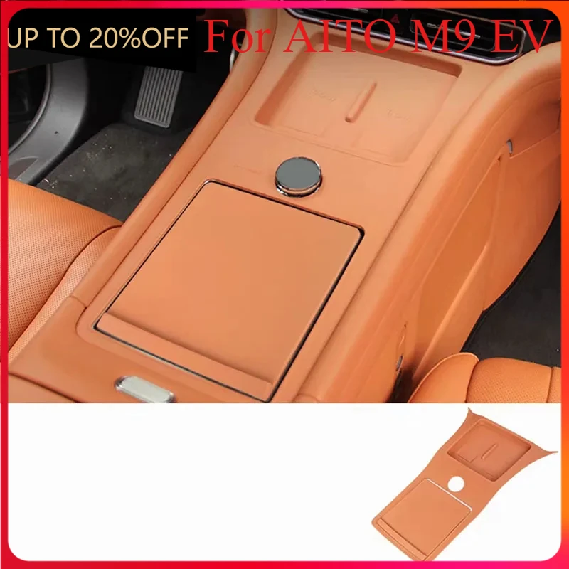 

For AITO M9 EV 2024 2025 Car Interior Decoration Accessories, Car Wireless Charging, Anti Slip Pad, Gear Shift, Dirt Resistant