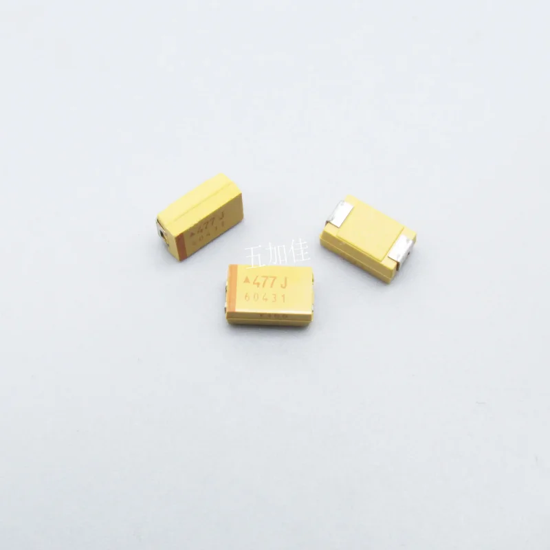 5-30pcs TPSD477K006R0100 6.3V470UF 477J D-type 7343 low impedance imported surface mount tantalum capacitor