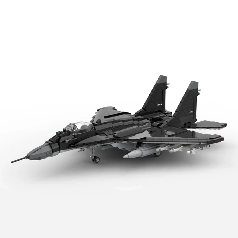 1789pcs Moc Mig 35-S Reconnaissance Model Fighter Assembling Building Block Toys Children Block Toys Gift