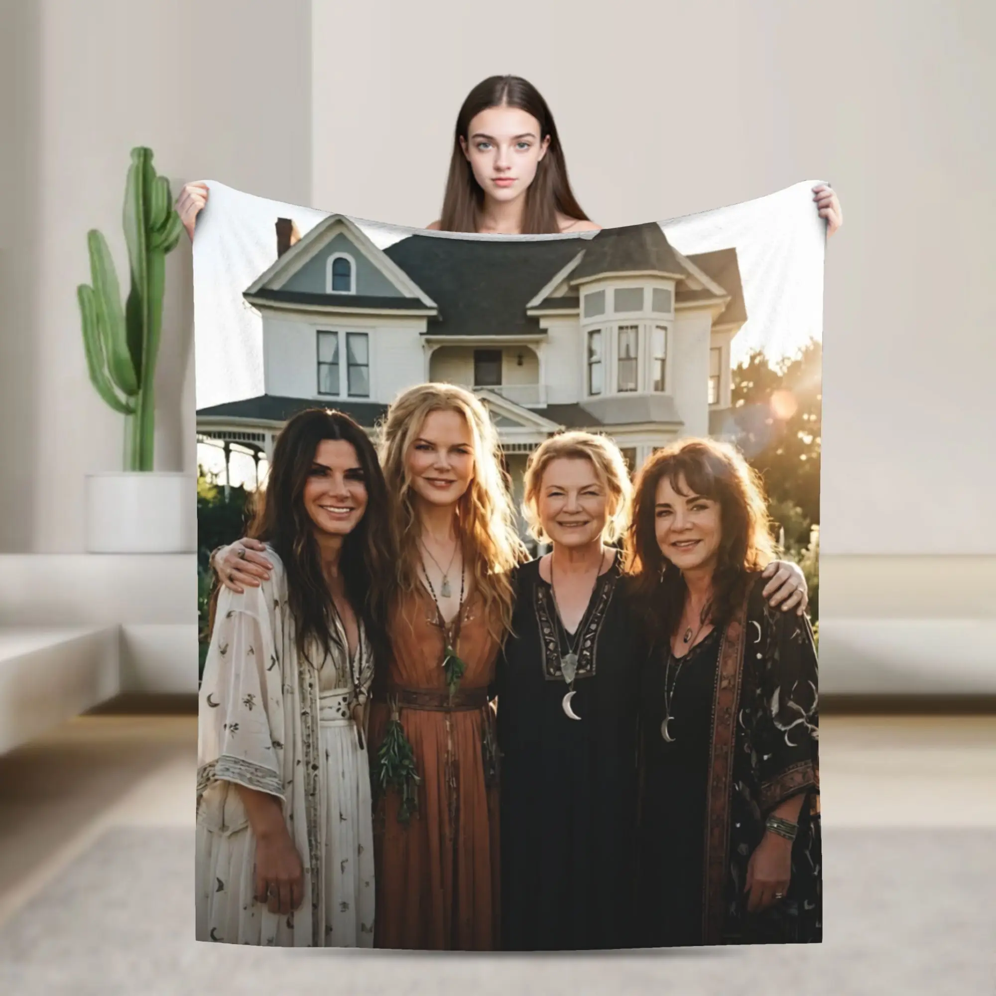 Practical Magic 2 Movie 2026 Gift Blanket For Men Women Super Soft Warm  Throw Blankets for Sofa 50x60 Inches Multi-size