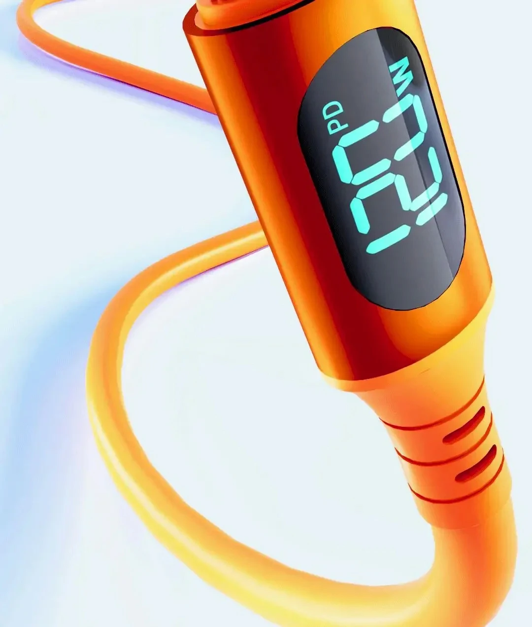 NNBILI 6A USBC To Type C Fast Charging 120W USB Type C LED Digital Display Cable For Samsung HUAWEI Xiaomi Oppo Vivo Charge Cord