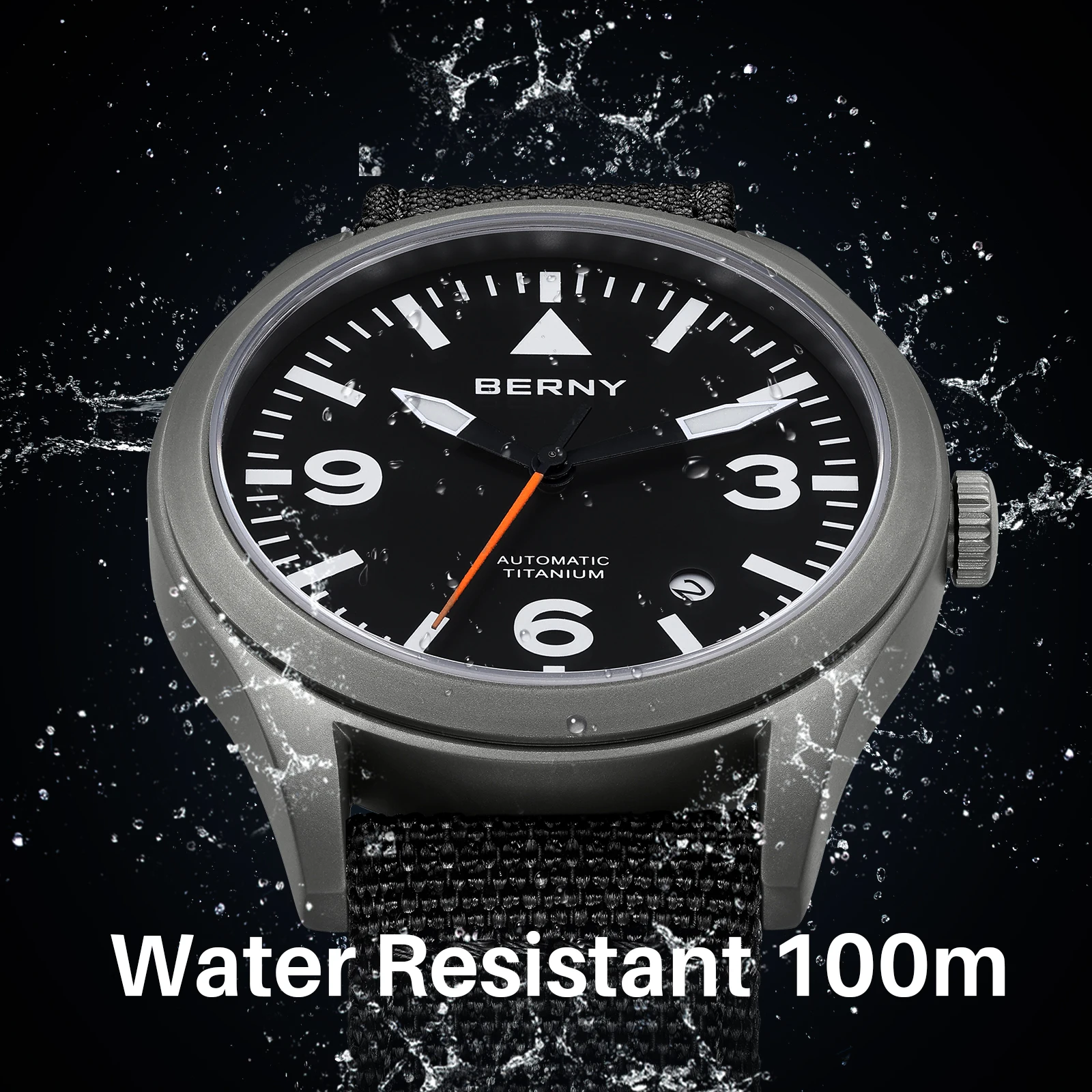 BERNY Orologio automatico da u - Titanium Sport Watch recensione e prezzo