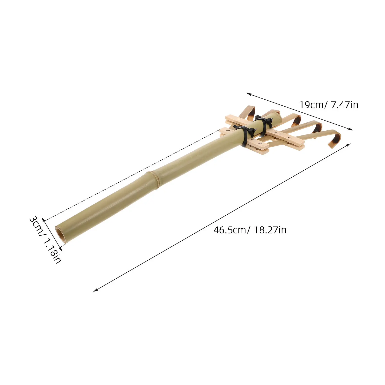 

Бамбуковые садовые грабли: эргономичные, с удобной ручкой, для уборки листьев, травы и ухода за газоном, сверхпрочные