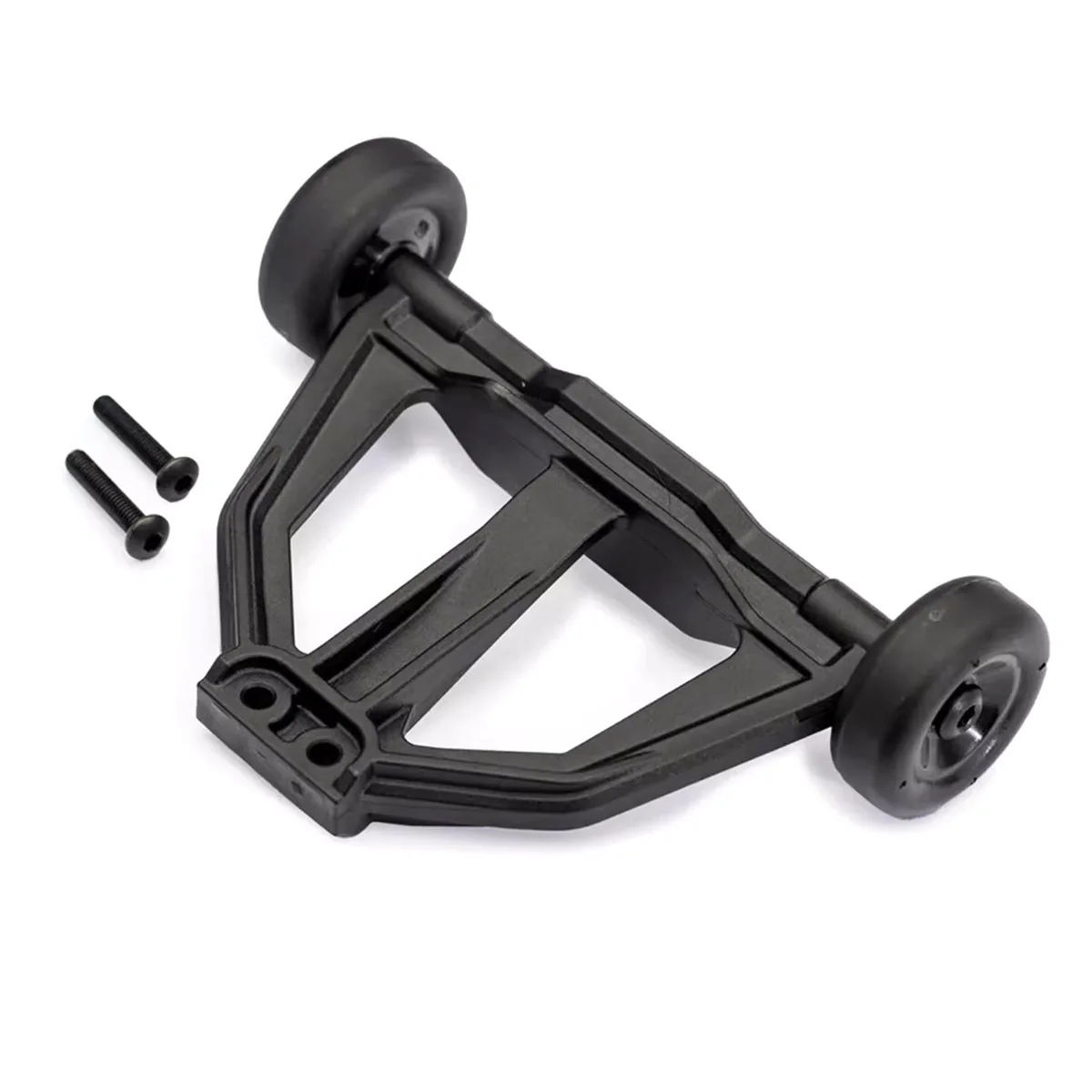 ヘッドアップホイール模倣ローラービッグフットカートローリングホイール（TRAXXAS Mini Maxx Mini X RCカー用メタルアップグレードOPアクセサリー）