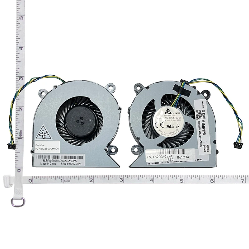01MN928 AIO CPU Cooling Fan for Lenovo 520c-24igm 24iwl 24iil 520c-24 A340-24/-22 All-in-One Computer PC Cooler Fans BAZA0710R5M