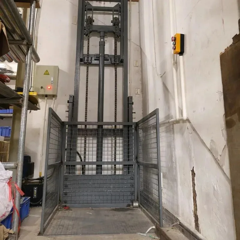 1000kg 2000kg 3000kg 3 Meters To 12 Meters Warehouse Narrow Space Elevator Cargo Lift
