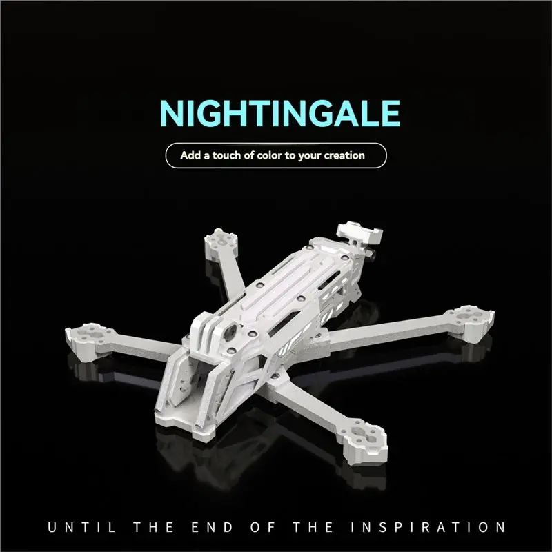 

Новый быстросъемный кронштейн 6 мм для модуля O4 Pro Air Unit, совместимый с Nightingale, для 5-дюймовой FPV-рамы, RGB-рама для FPV-дрона типа DC