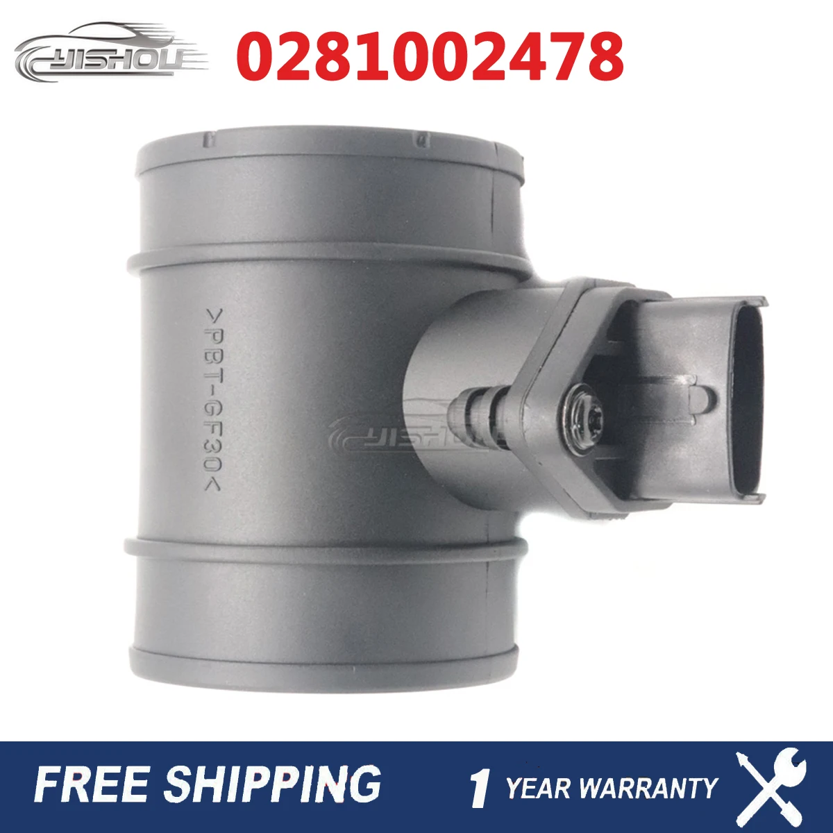 

0281002478 Car MAF Mass Air Flow Meters Sensor For Opel Astra G Zafira Vauxhall 93171527 93171627 24437502 0 281 002 478