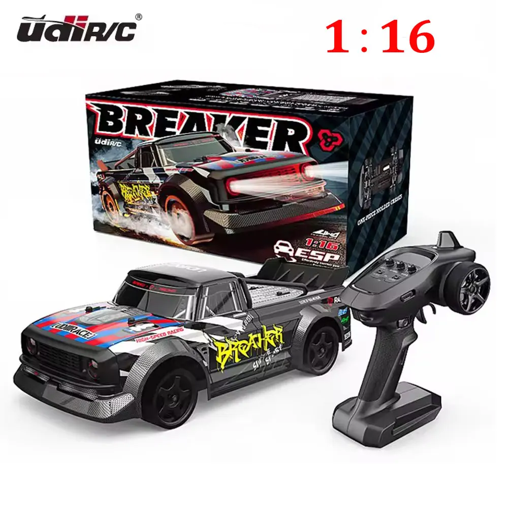 

UDIRC UD1601 UD1601Pro RC Car 1/16 2.4GHz 4WD RC Car 40km/h High Speed Brushless Motor RTR with Electronic Stability System