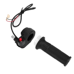 Handlebar Grip Throttle Accelerator Handle Grips Throttle Grips with Stop Switch Fit for 47cc 49cc Mini Moto Dirt Bike Handlebar