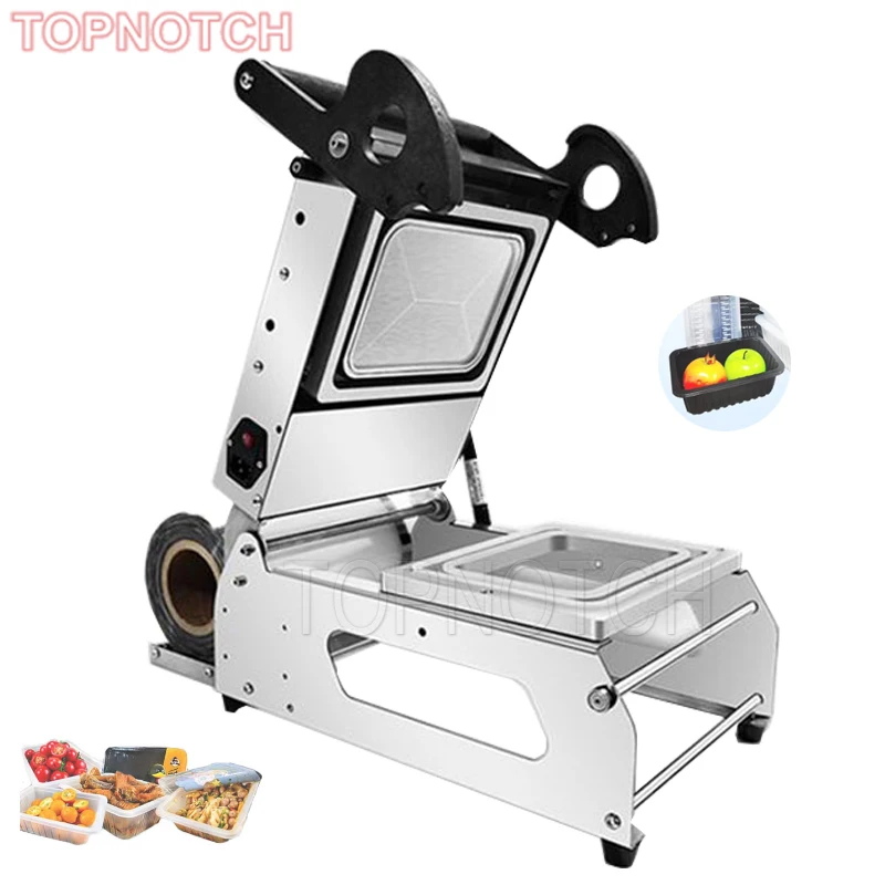 

Portable Commercial Lock Crisper Sealing Machine Takeaway Disposable Lunch Box Steak Deli Sealing Machine Packaging Machine