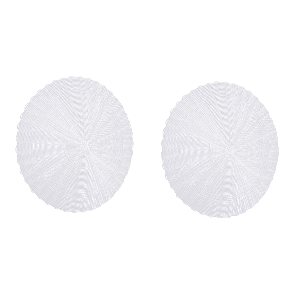 

2 Pcs Steamer Mat Reusable Food Grade Silicone Non stick for Dumpling Bun High Temp Easy Clean Wide Use Baking Pan Kitchen Bar