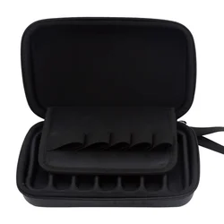 JDR Harmonica Case Blues Harp Armonica Box 10-Hole Diatonic Mouth Organ Bag Musical Instruments Storage Case Without Harmonica