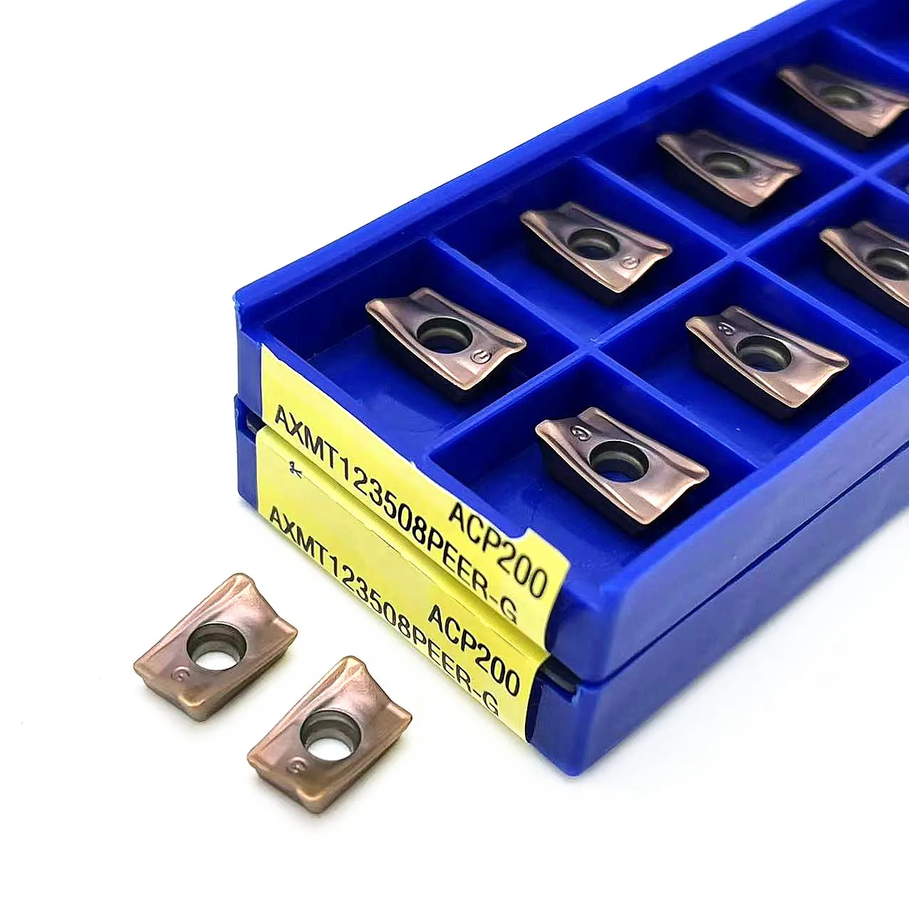100% original AXMT123508PEER G ACP200 AXMT170508PEER G ACP200 Cemented carbide Insert milling turning tool CNC Milling cutter