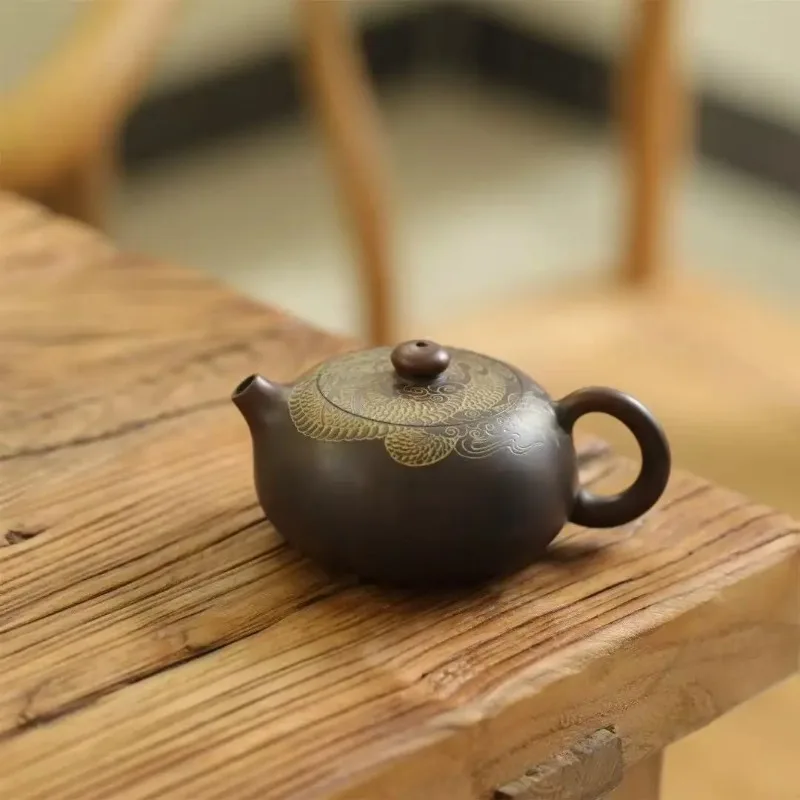 

Nixing Handmade Teapot Master Tang Tianyuan filter handmade nixing clay customized gifts authentic theiere