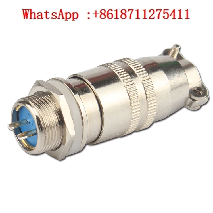 10 عبوات - مقبس توصيل للطيران من الذكور والإناث XS12K2P-234567 مشبك دائري أساسي على موصل سريع مع فتحة فتحة 12 مم