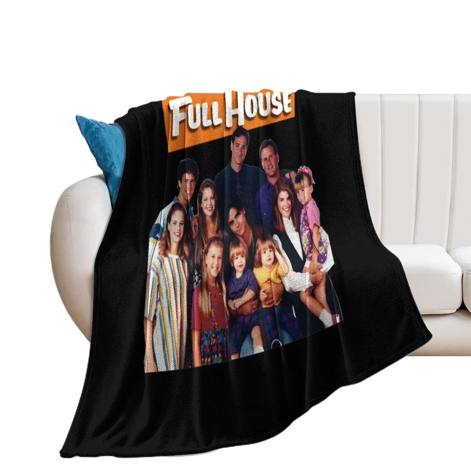 full house cast Throw Blanket for sofa christmas gifts Custom Blankets