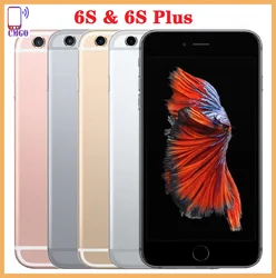 Разблокированный сотовый телефон iPhone 6S 6splus 2 Гб RAM 16/64/128 ГБ ROM IOS iphone 6s 6splus