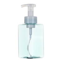 Useful Empty Plastic Hand Sanitizer Clear Shower Gel Foaming Bottle Liquid Soap Dispenser Pump Container