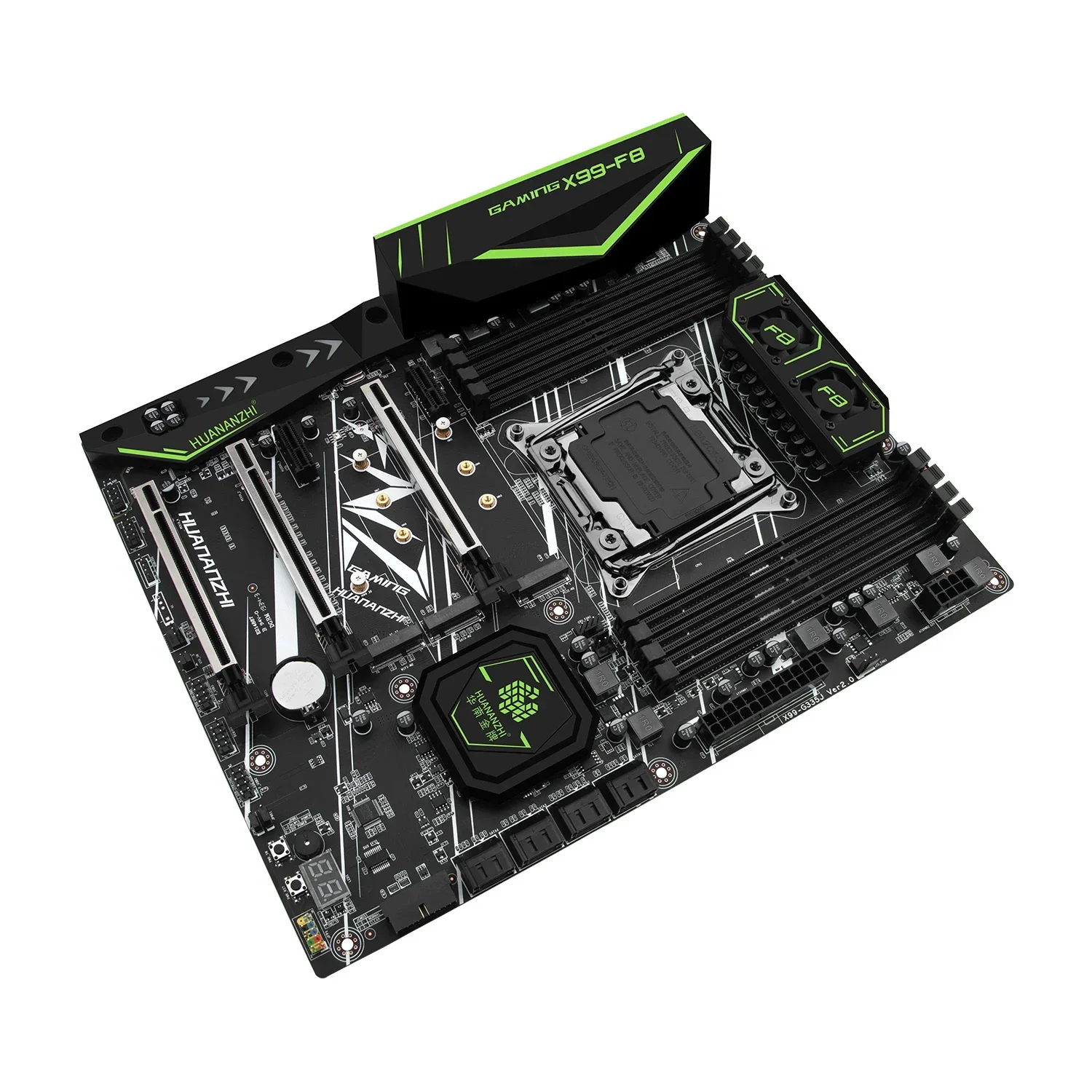 Imagem -03 - Processador de Placa-mãe X99 f8 Lga 20113 Ddr4 Reg Recc e5 2640 2666 2670 2678 2696 v3 v4 Ddr4 Recc Non-ecc Memória