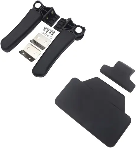 Imagen 1 del producto Almohadilla trasera para respaldo de motocicleta, pegatina para maletero + caja trasera de aluminio, reposabrazos de pasajero para BMW R1200 GS F800GS G310GS F650