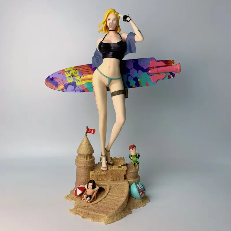 

Dragon Ball 50cm High Beach Large Scene Collection Model Swimwear Artificial Human 18 Sexy Collection Ornaments In Stock