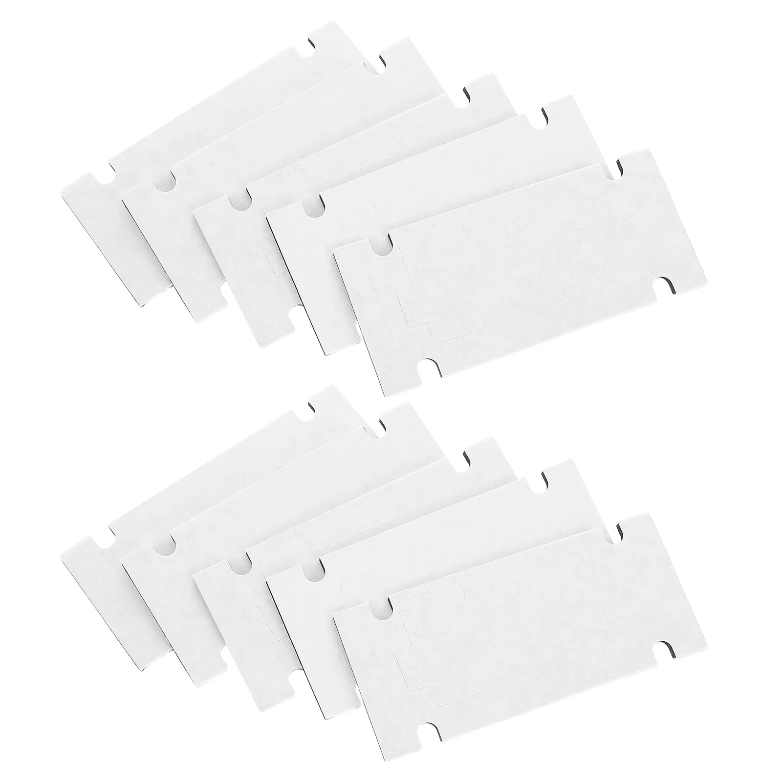 

10Pcs No-Drill Doorbell Adhesive Mount Sticky Peel-and-Stick Bracket for Apartment Offices Walls Strong Tape Holder Compatible