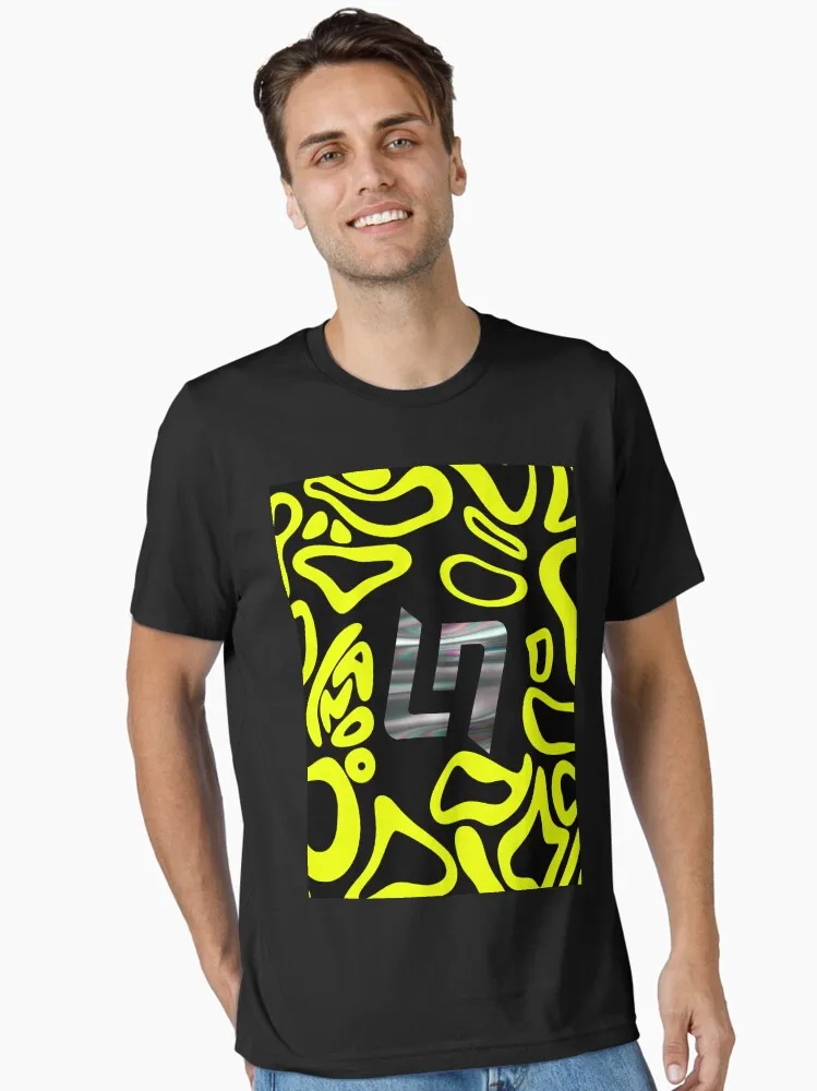 خوذة Lando Norris F1 2026 تصميم جديد، قطن خالص لكل من الرجال والنساء، تي شيرت مسامي وناعم، بأكمام قصيرة #1