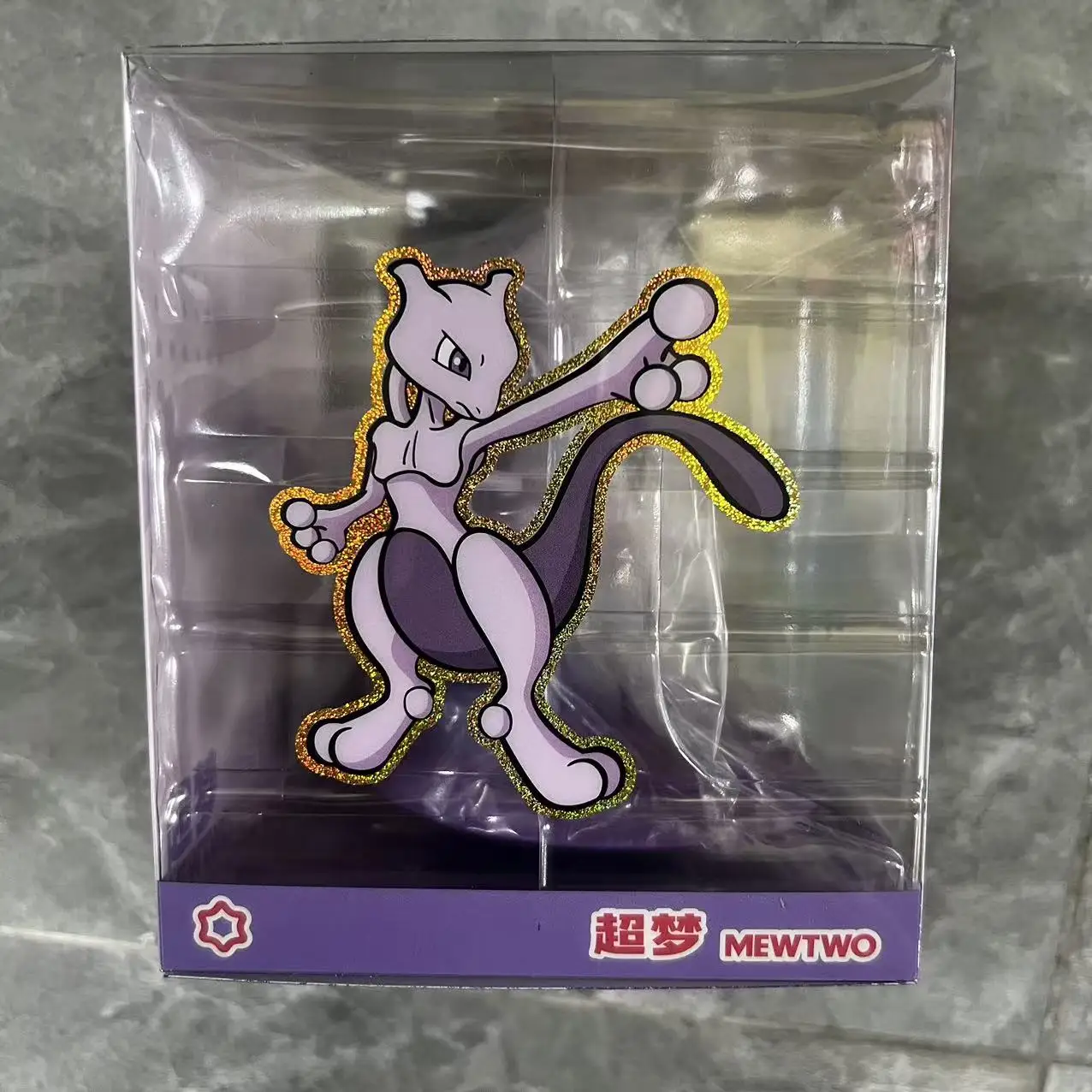 

Original Box Real Pokemon Character Pikachu Mewtwo Character Anime Model Pocket Moet Monster Children's Toy Collection Gift
