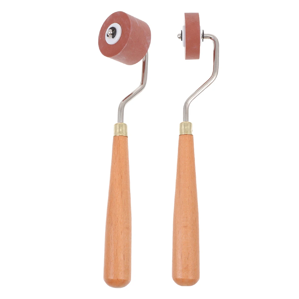 

2pcs Mini Printmaking Ink Rollers Durable Rubber Versatile Application Precision Craftsmanship Art Tools For Painting Craft