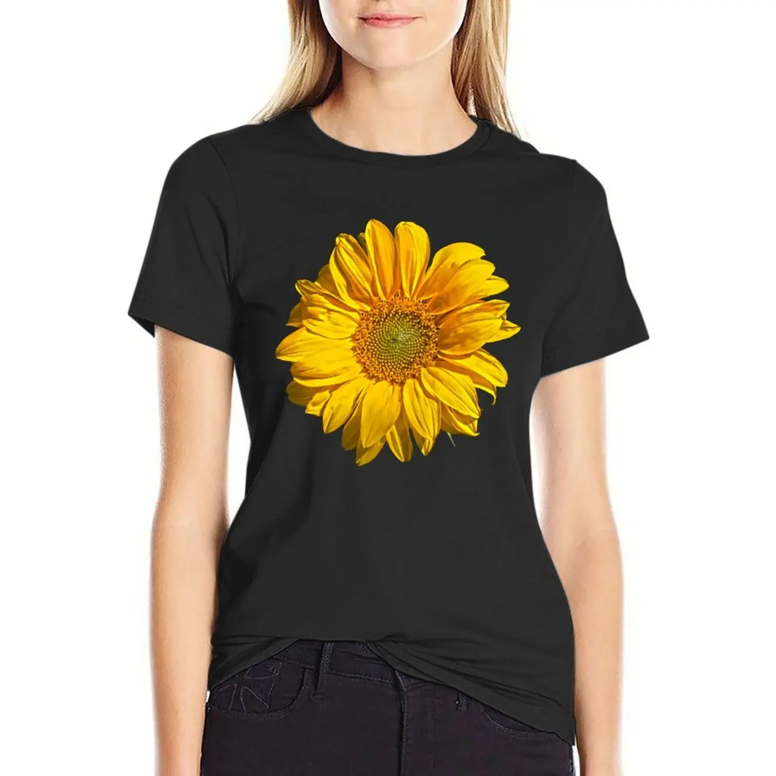 

Sunflower T-Shirt cute clothes quick-drying blanks summer tops ariat shirts for Women